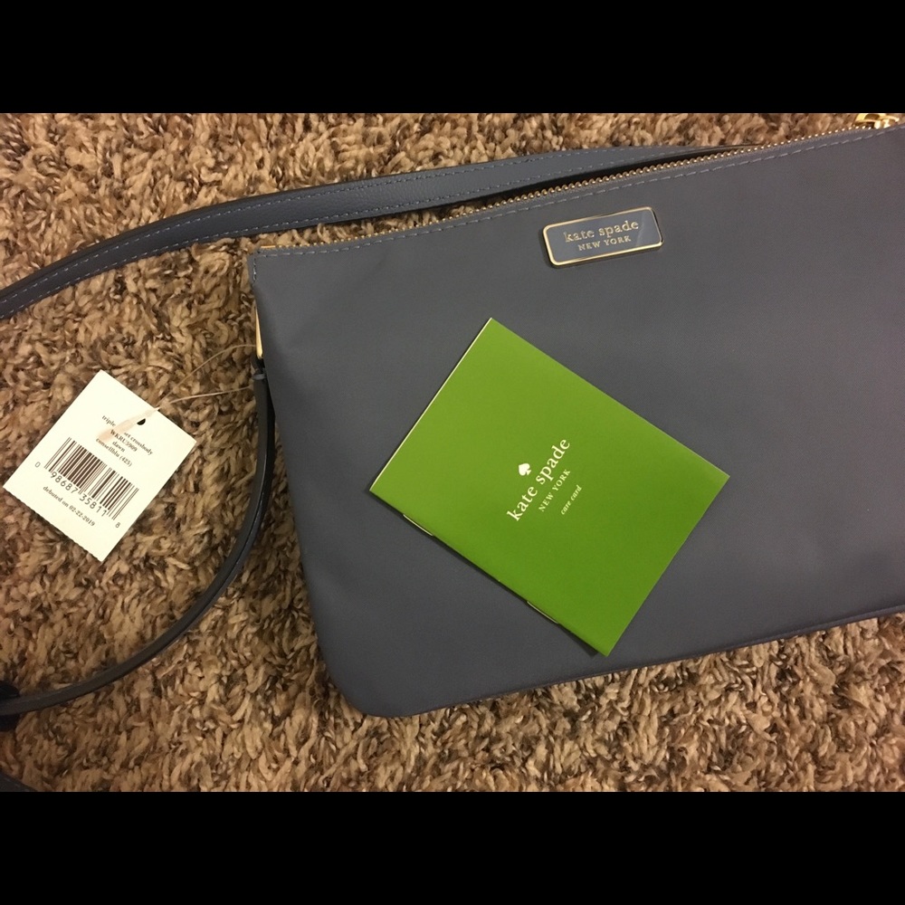 Kate Spade Triple Gusset Crossbody Bag